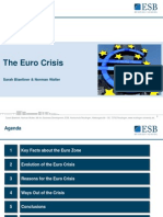 The Euro Crisis: Sarah Blaettner & Norman Walter