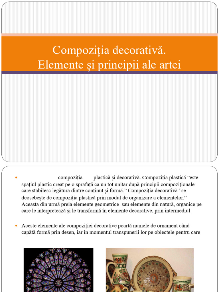 Compoziția Decorativă Cls A 6a PDFFFFF Finish | PDF