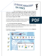 Manual Bancarizacion Da Vinci