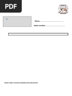 Grade 11 Biology Exam Practice Questions | PDF