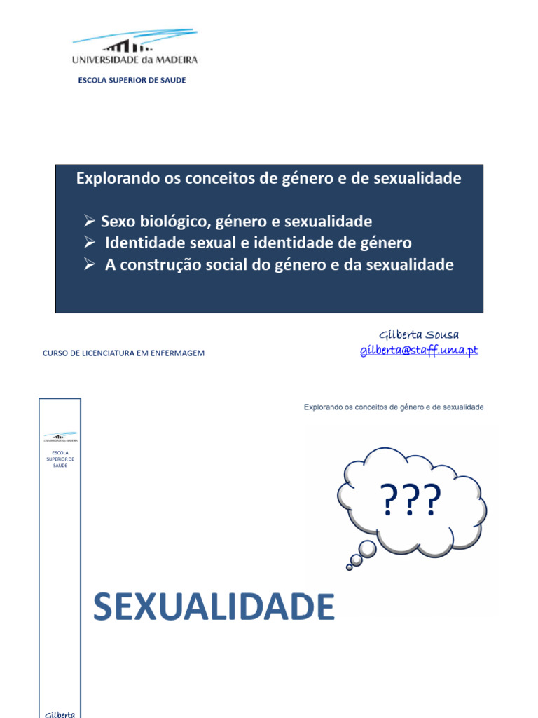 1.explorando Os Conceitos de Genero e de Sexualidade | PDF | Estudos de ...