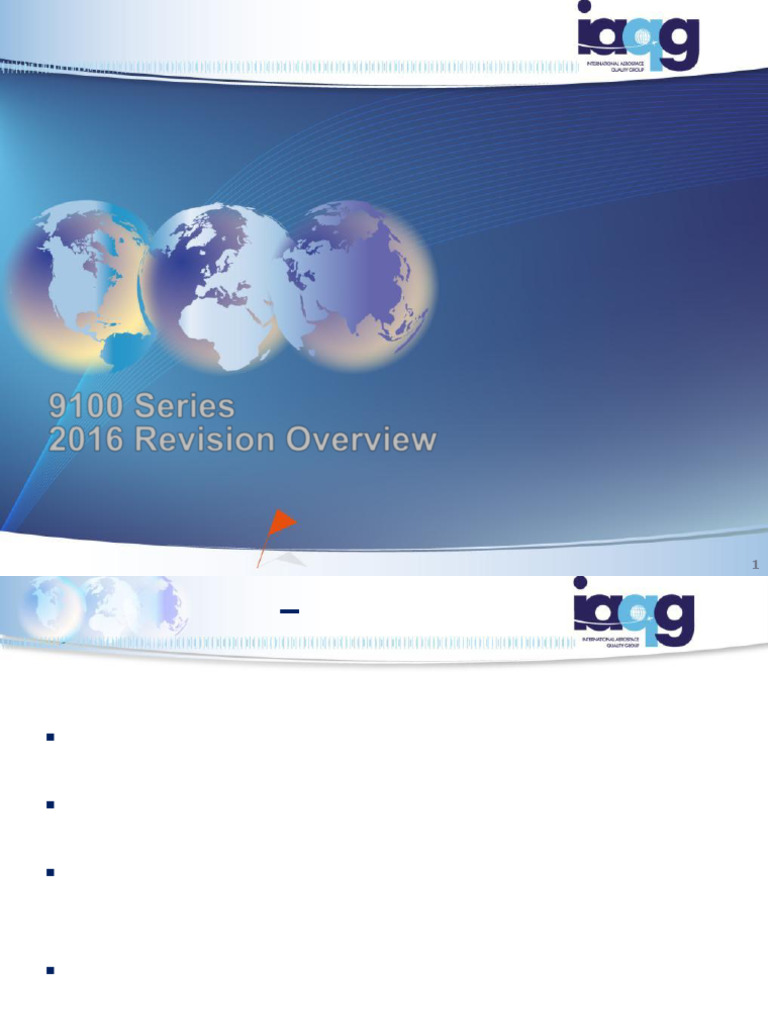 9100 Series 2016 Revision Overview | PDF | Quality Management System ...