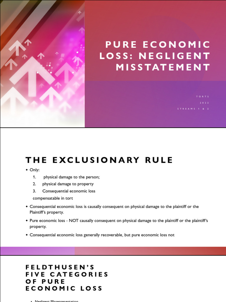 14+-+Negligent+Misstatement+2022+Presentation+%281%29 | PDF ...