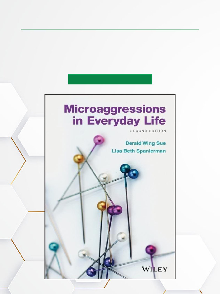 Microaggressions in Everyday Life - 2nd Edition ISBN 1119513790 ...