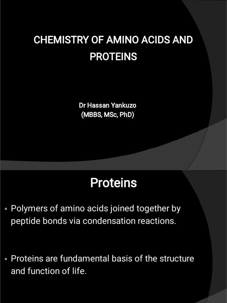 Amino Acids and Protein Chemistry Guide | PDF | Amino Acid | Beta Sheet