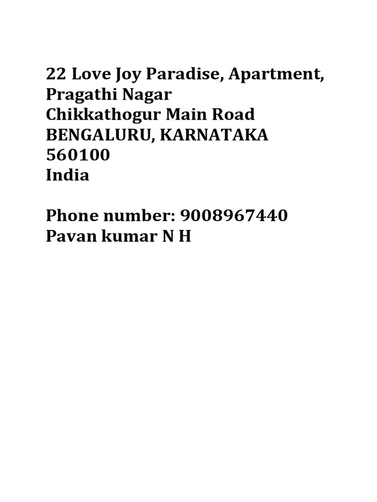 Address 2 | PDF
