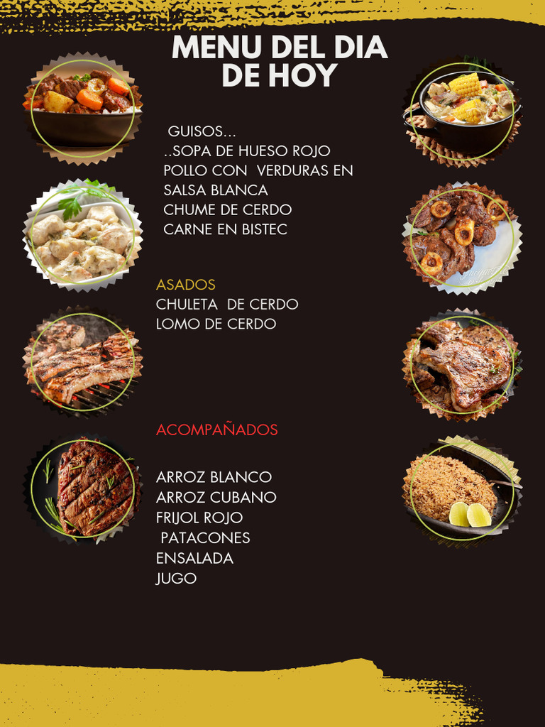 Menú del Día en Horecatec | PDF