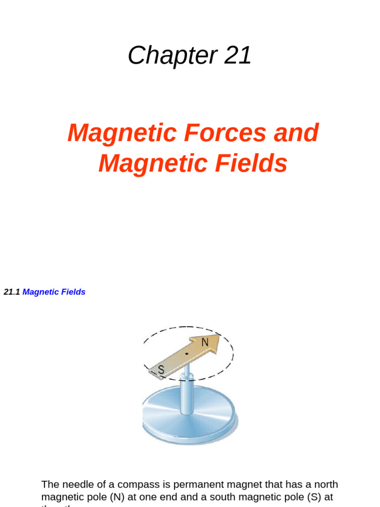 Magnetic Forces and Fields Explained | PDF | Magnetic Field | Magnetism