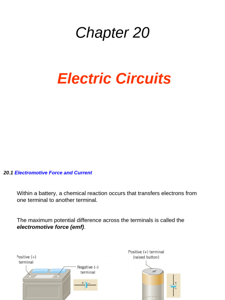 Electric Current and Ohm's Law Overview | PDF | Electric Current | Voltage