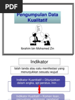 Pengumpulan Data Kualitatif