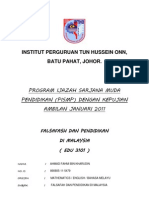 Asgmnt Falsafah Dan Pendidikan Di Malaysia