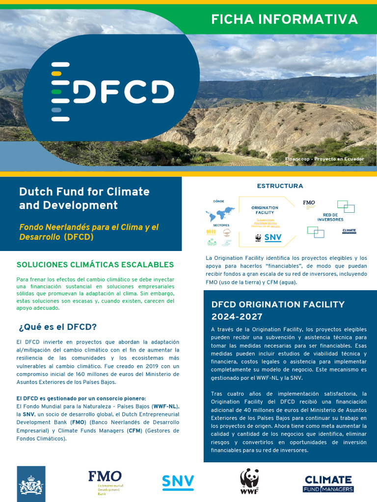 DFCD: Financiación para Adaptación Climática | PDF | Resiliencia ...