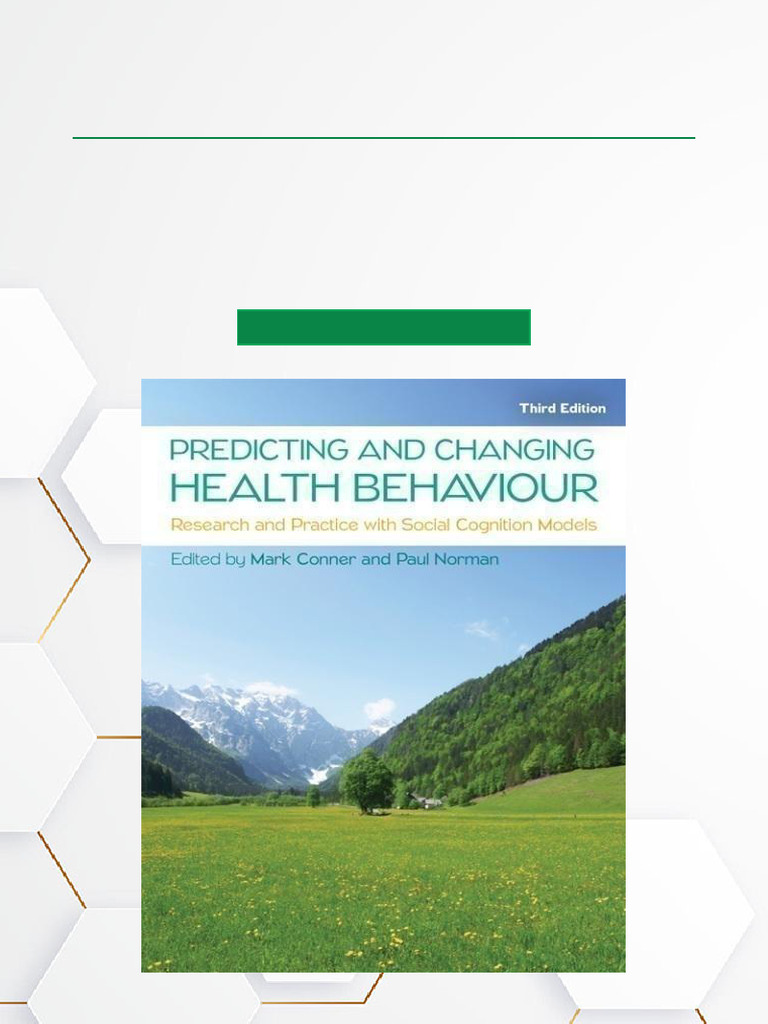 Health Behavior Change Models Guide | PDF | Meta Analysis ...