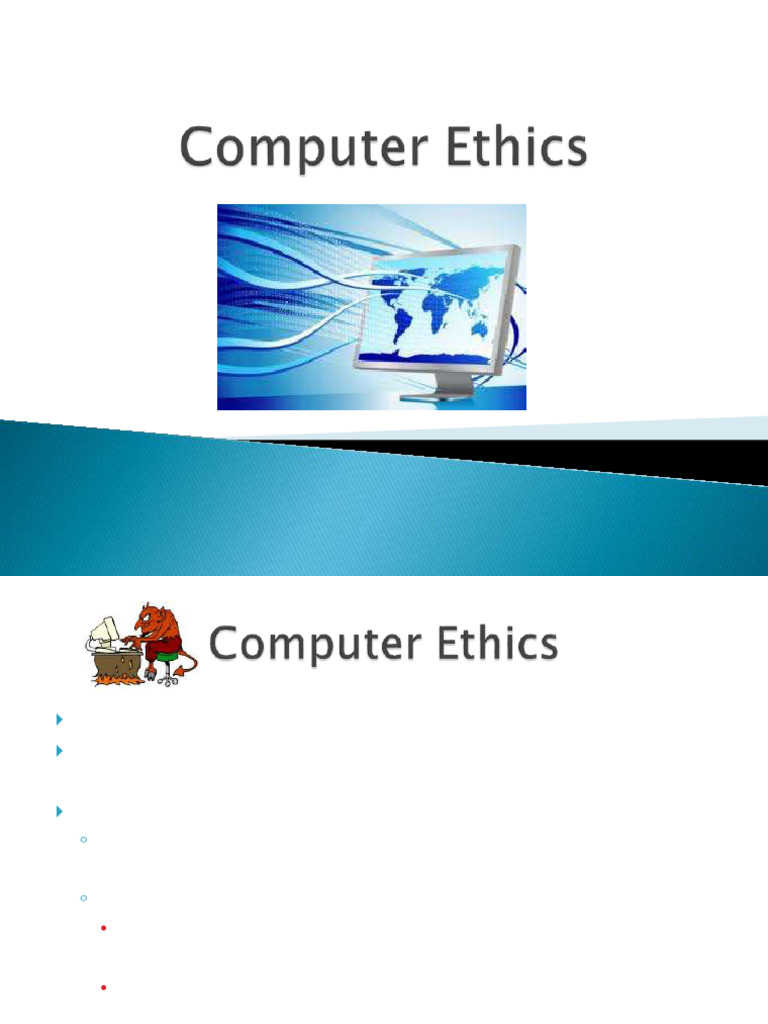 Puter Ethics and Protection | PDF | Computer Virus | Security Hacker