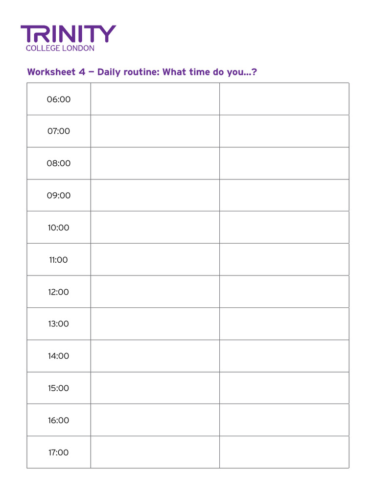 GESE G3 - Virtual Classroom - Activity 3 - Worksheet 4 | PDF