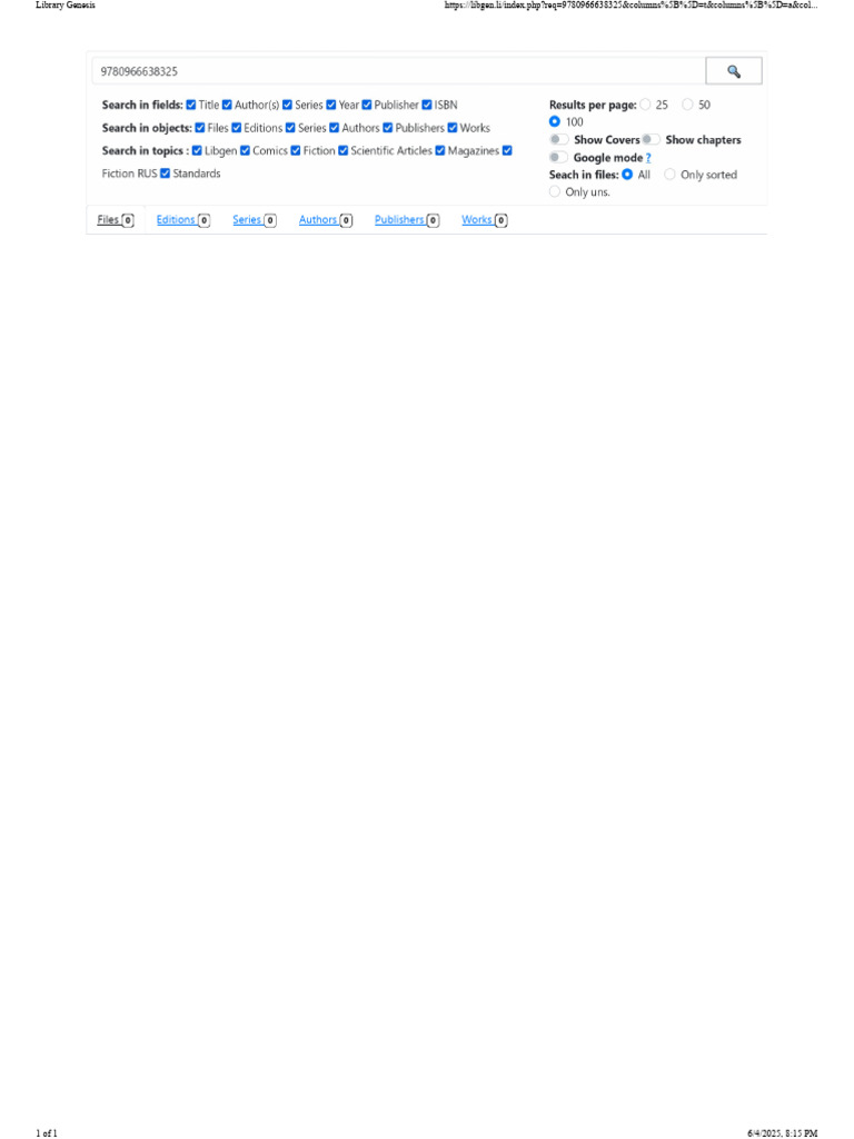 Library Genesis Access Link | PDF