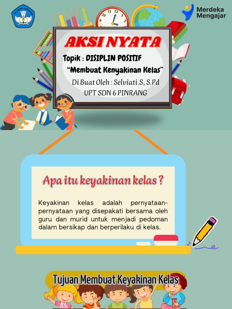 Disiplin Positif Keyakinan Kelas - Compressed | PDF