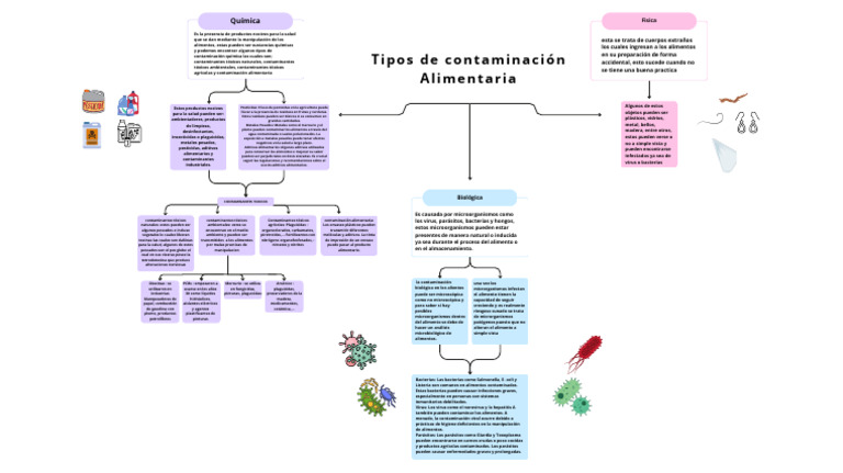 Tipos de Contaminación Alimentaria | PDF | Contaminación | Pesticida