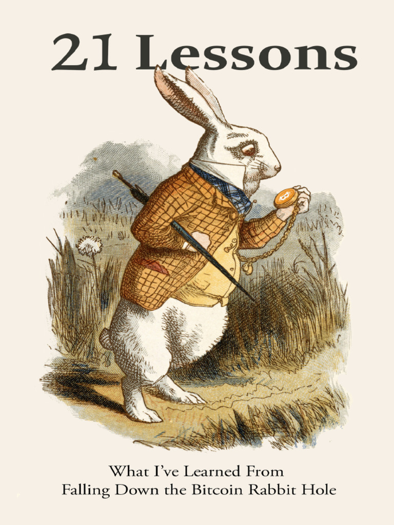 21 Lessons What Ive Learned From Falling Down The Bitcoin Rabbit Hole Gigi  Z Library | PDF | Inflation | Money