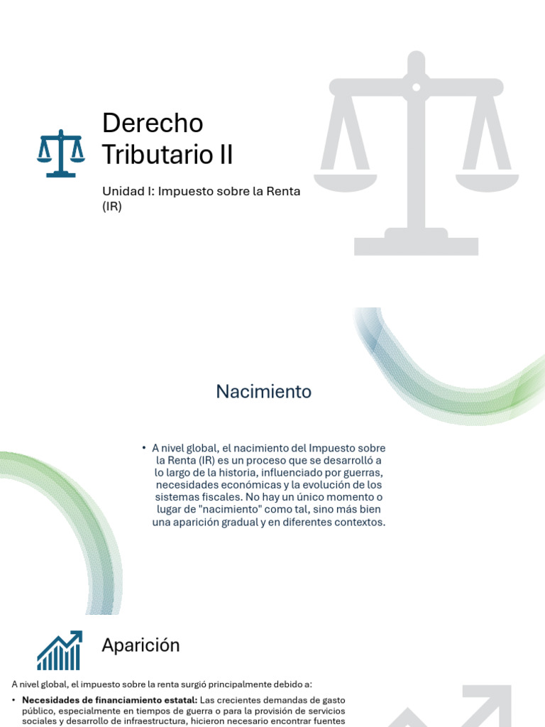 Sesión 1 | PDF | Impuestos | Impuesto sobre la renta