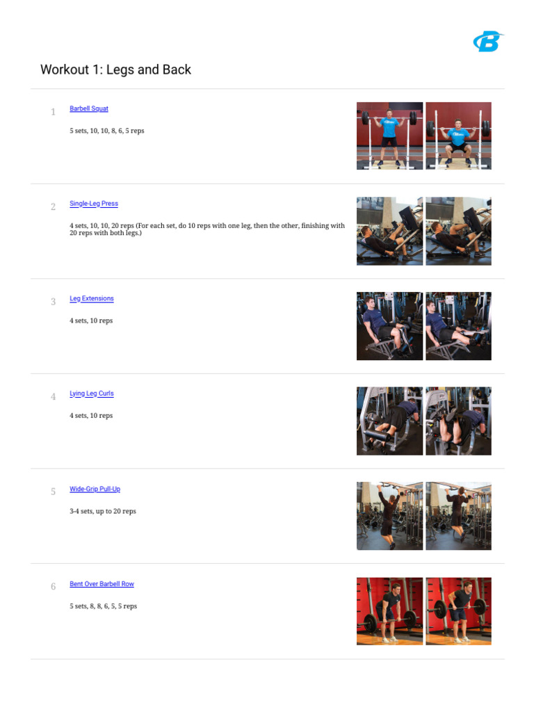 Workout | PDF