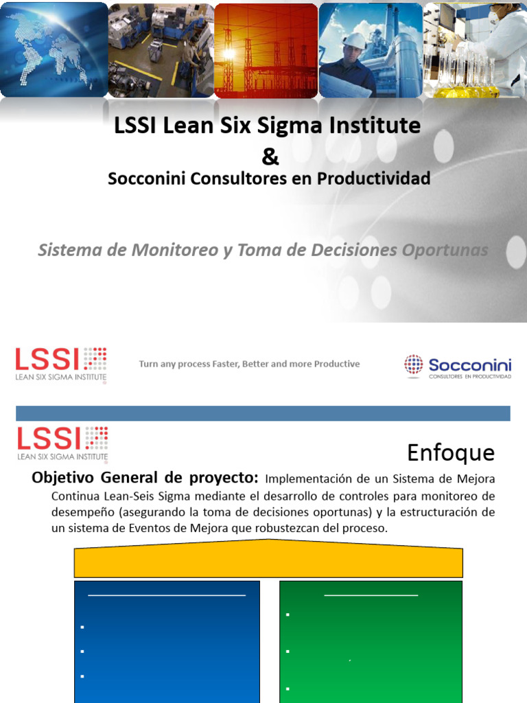 Mejora Continua con Lean Six Sigma | PDF | Six Sigma
