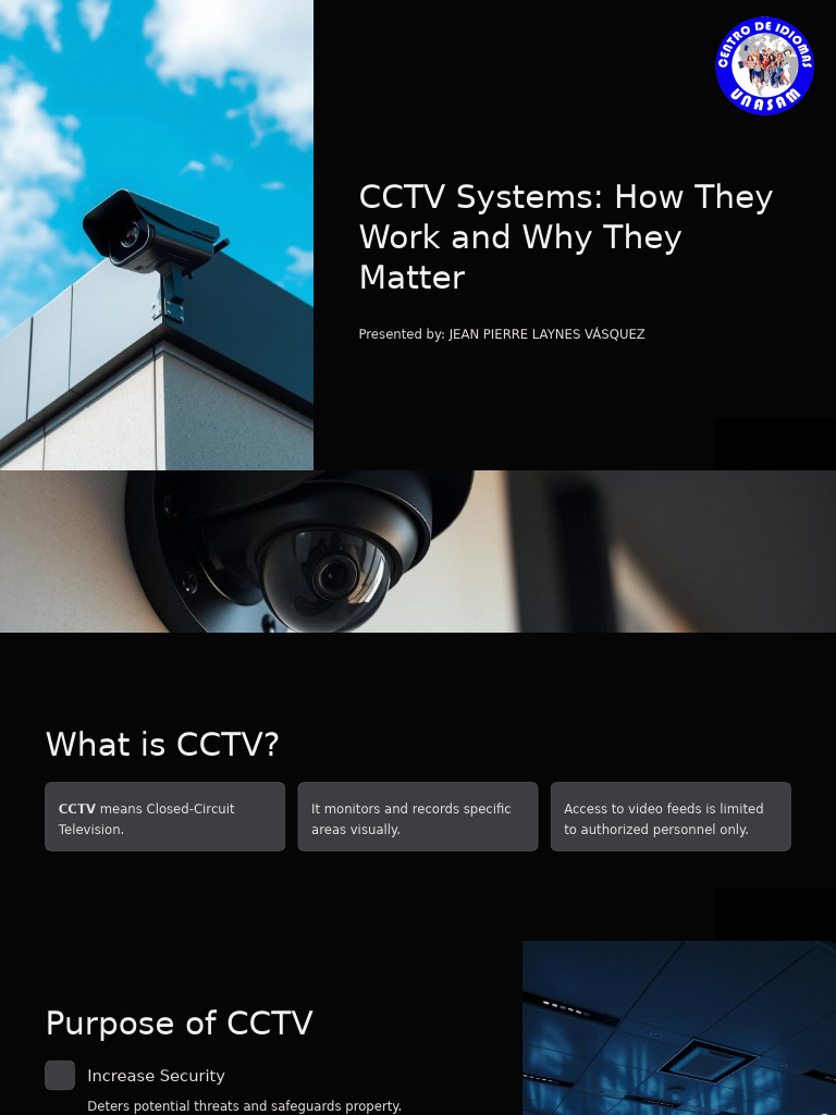 Understanding CCTV Systems and Benefits | PDF | Closed Circuit ...