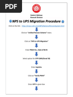 NPS to UPS Migration SOP Guide | PDF