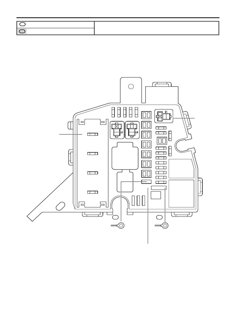 Toyota CH-R Fuse Box Diagram | PDF