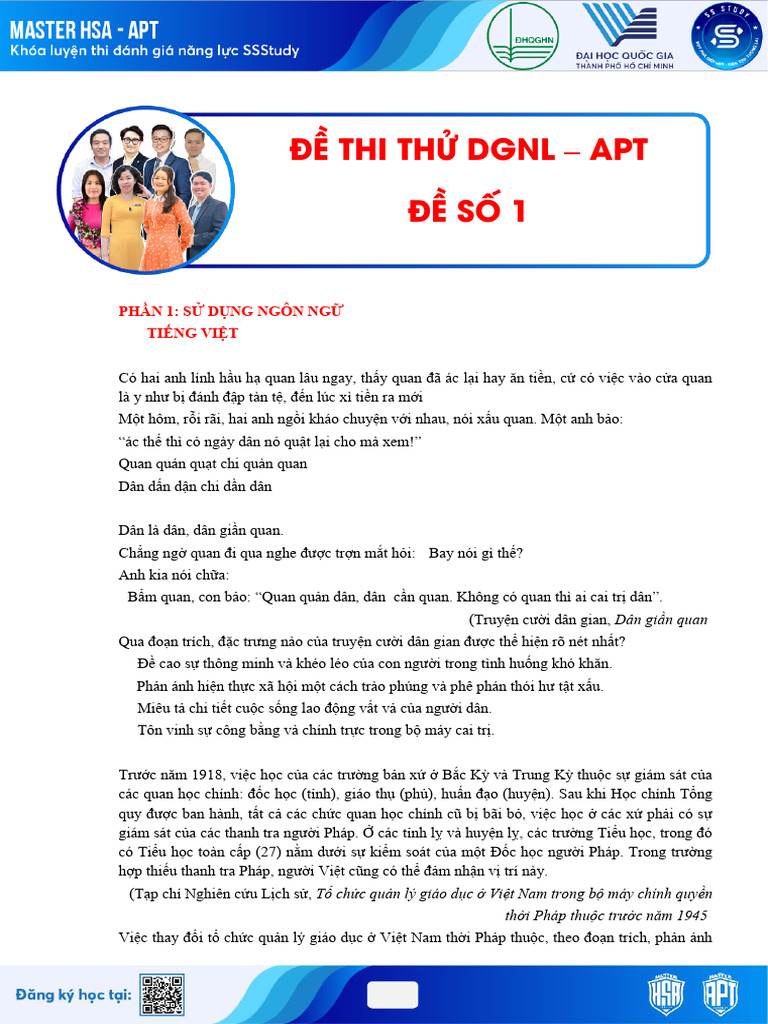 Thi TH Apt 1 | PDF