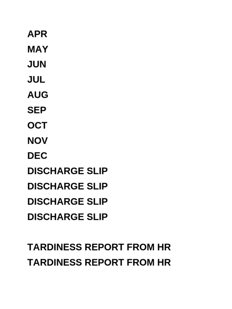 Months | PDF