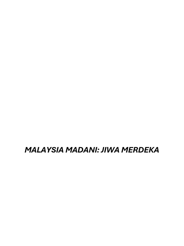 Kertas Kerja Merdeka | PDF