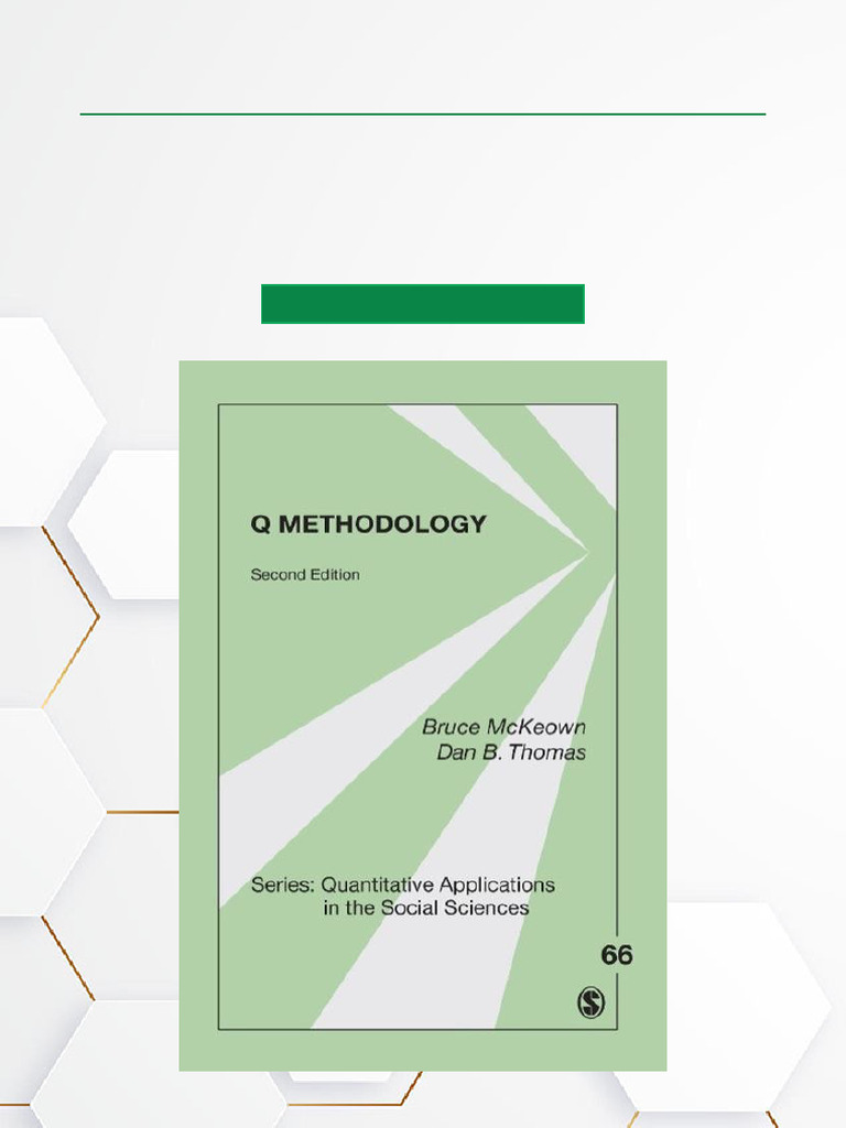 Q Methodology: A Comprehensive Guide | PDF | Methodology | Psychology