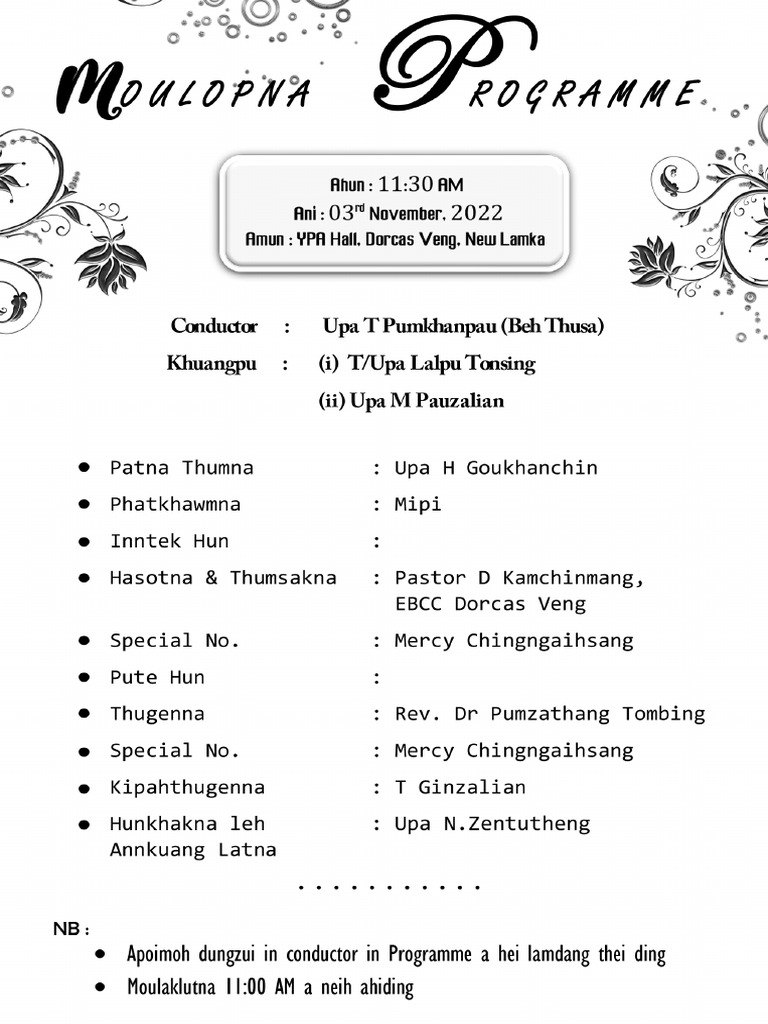 Final Program | PDF