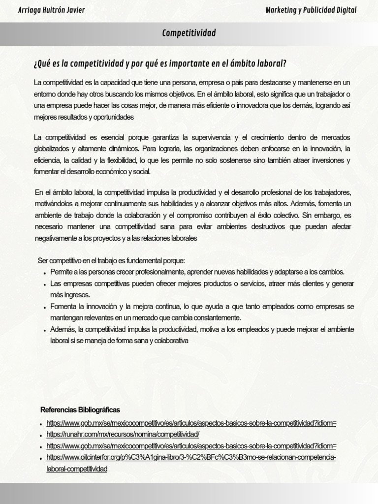 Competiti Vi Dad | PDF | Business | Marketing