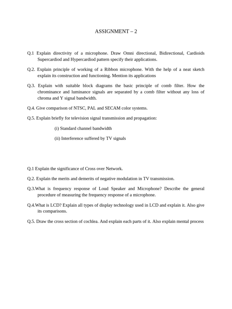 Assignment 2 | PDF