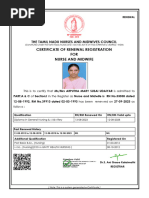 Andhra Pradesh Nursing Renewal Guide | PDF
