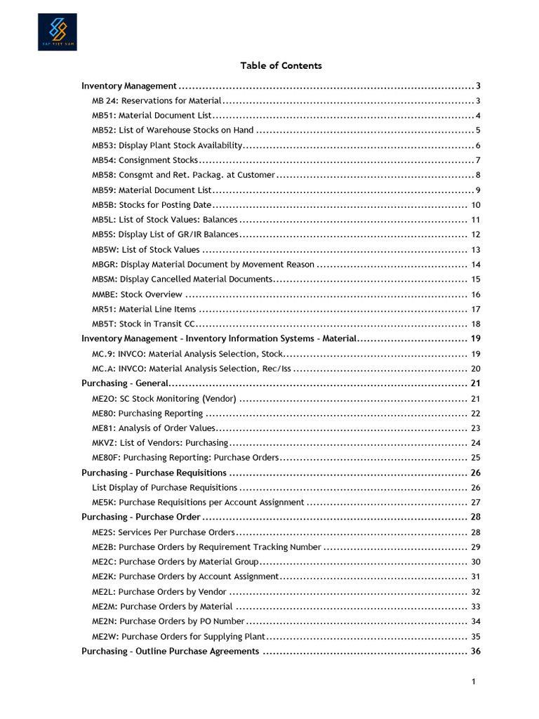 Inventory Management Report Overview | PDF | Inventory | Business
