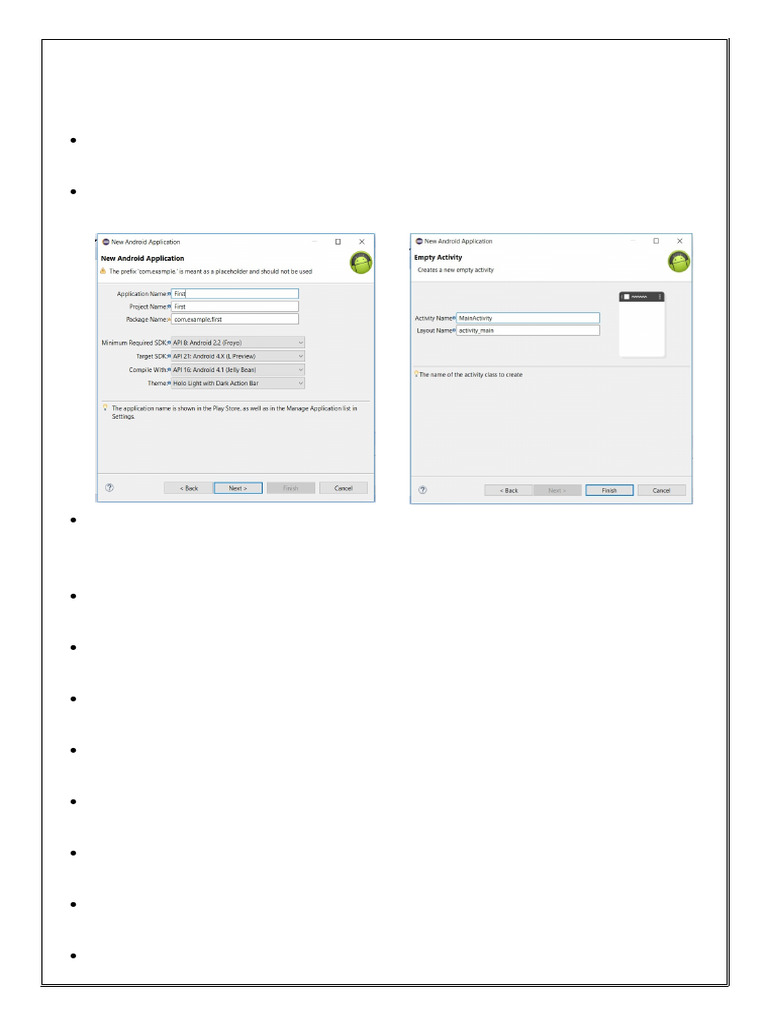 Android App Development Basics | PDF | Android (Operating System ...