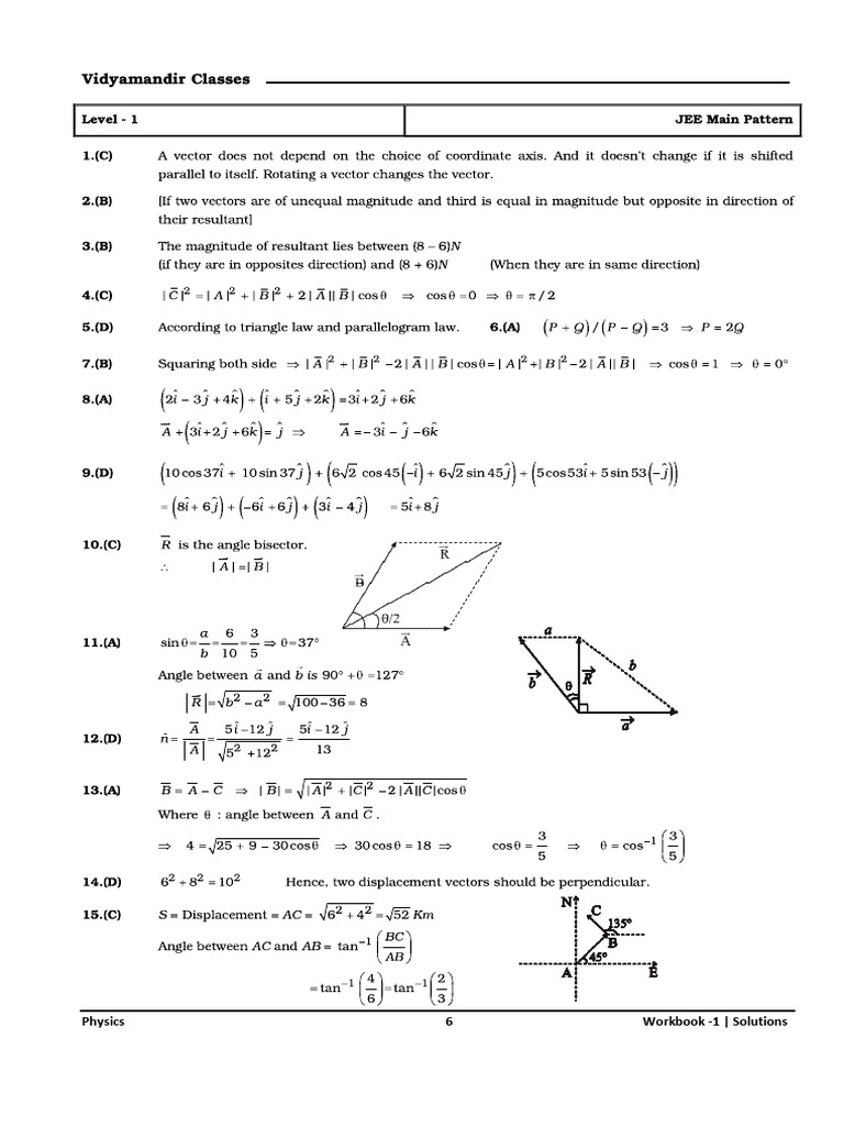 3 Introduction To Vector and Forces Solutions-2 - 1650460 - 2025 - 06 ...