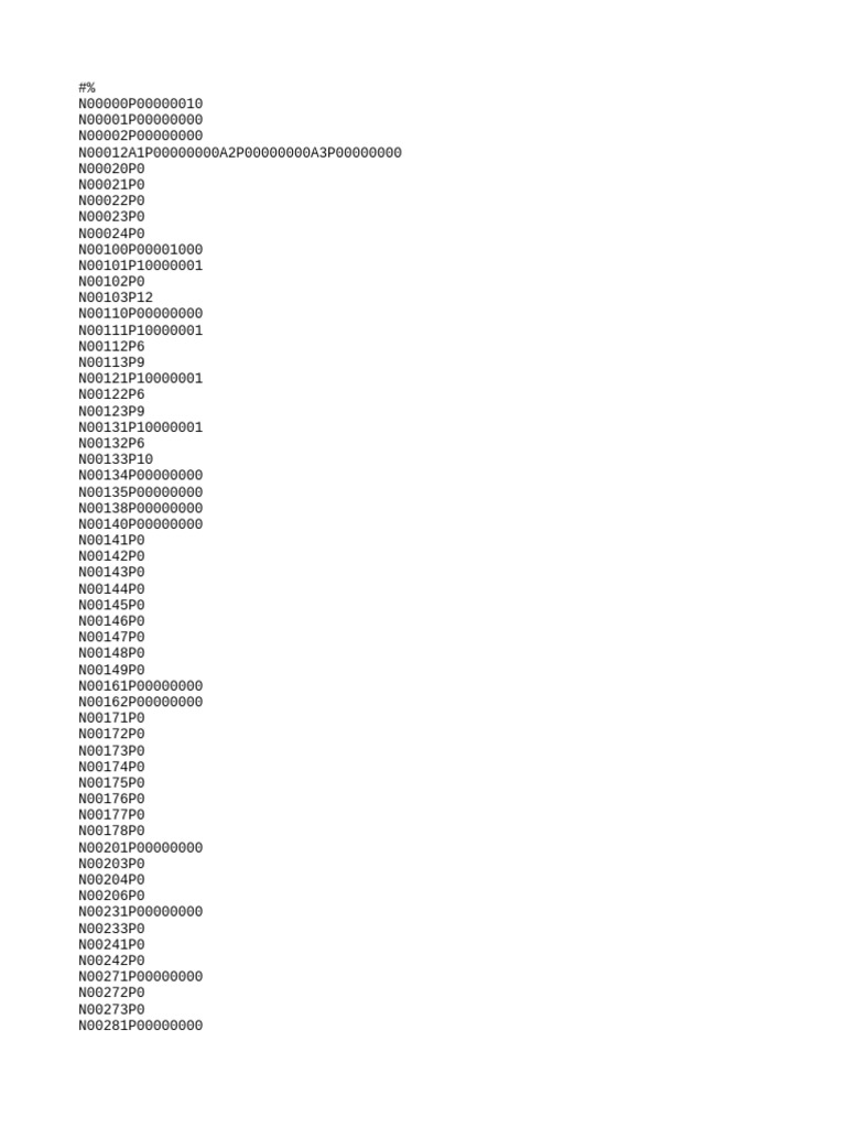 Data Code Reference List | PDF