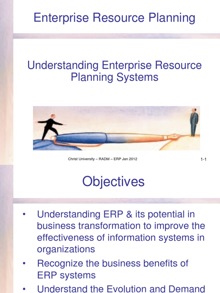 Understanding Enterprise Resource Planning Systems | PDF | Enterprise ...