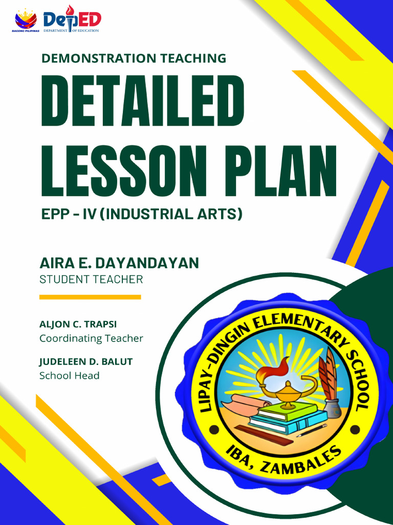 Detailed Lesson Plan Pdf
