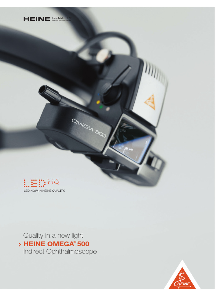 HEINE OMEGA 500 Unplugged Overview | PDF | Lighting | Battery Charger