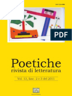 Poetiche N - 2 - 3 2011 - Anteprima Articoli e Abstract