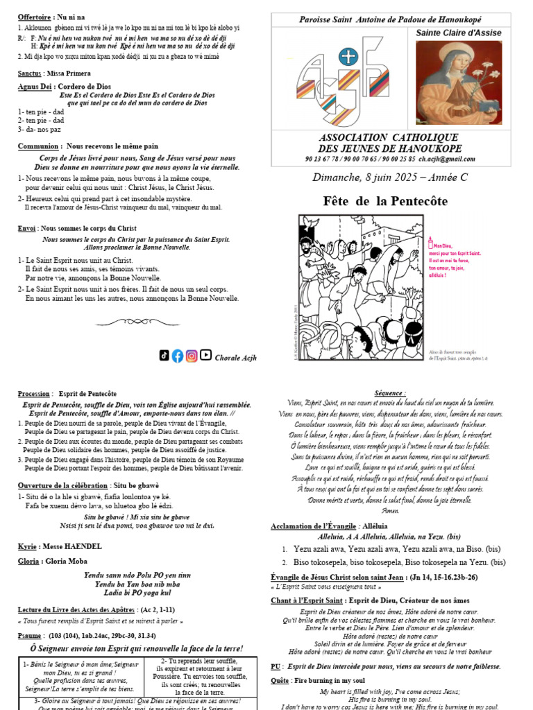 Corps du Christ et Esprit Saint | PDF | Dieu | Saint-Esprit