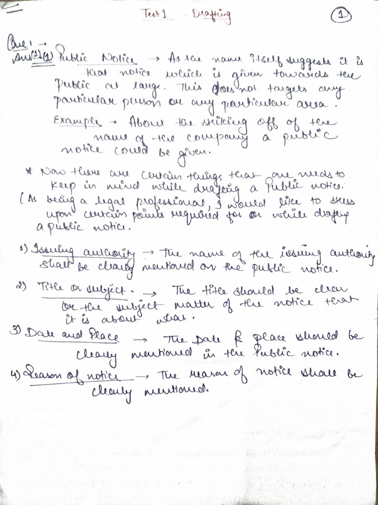 Unit 1 Test Drafting - Test 1 - Kanak | PDF