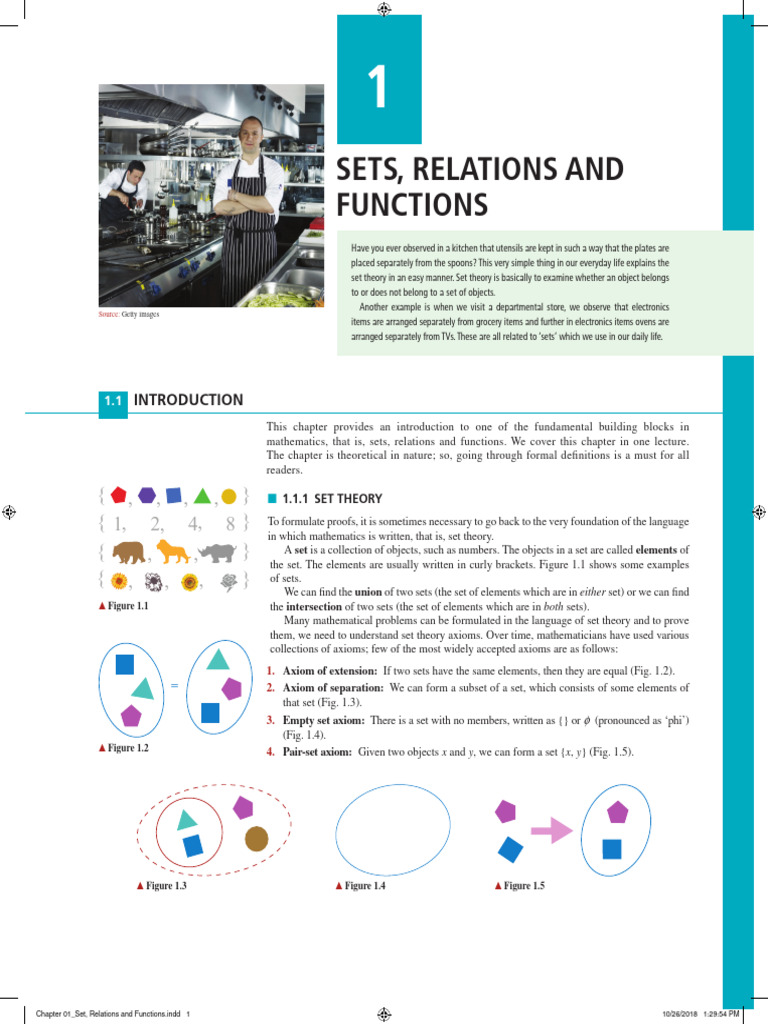 Understanding Sets, Relations, and Functions | PDF | Set (Mathematics ...