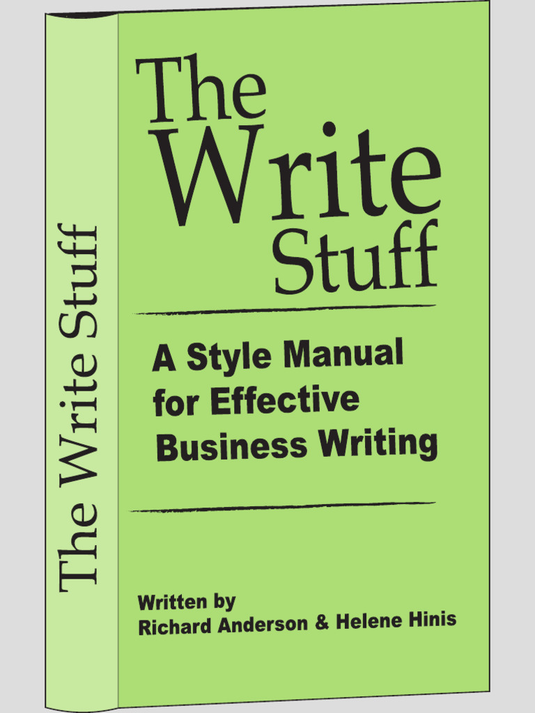 Effective Business Writing Guide | PDF | English Grammar | Adverb