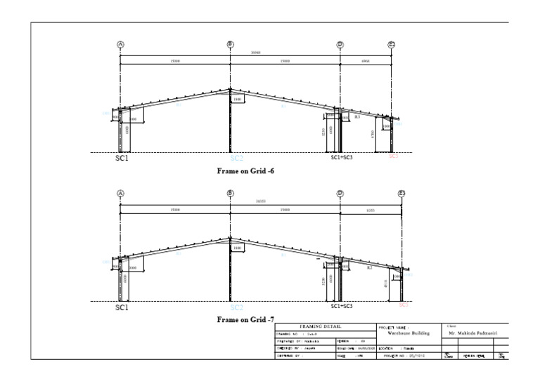 Framing Detail at Ranala-Model | PDF